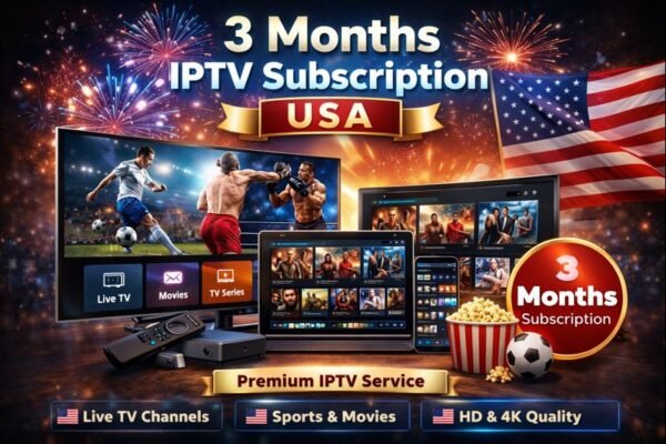 3 month IPTV subscription